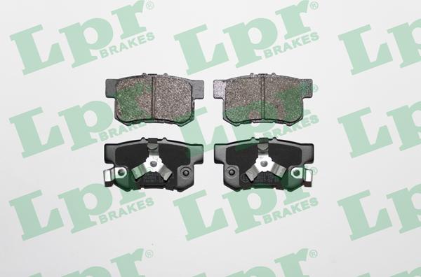 LPR 05P1404 - Brake Pad Set, disc brake autospares.lv
