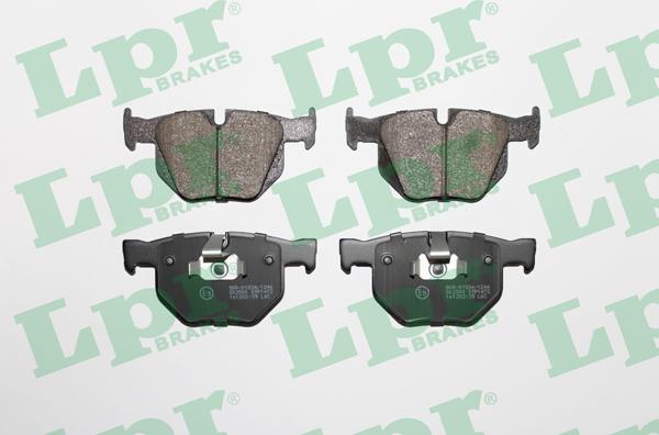 LPR 05P1472 - Brake Pad Set, disc brake autospares.lv