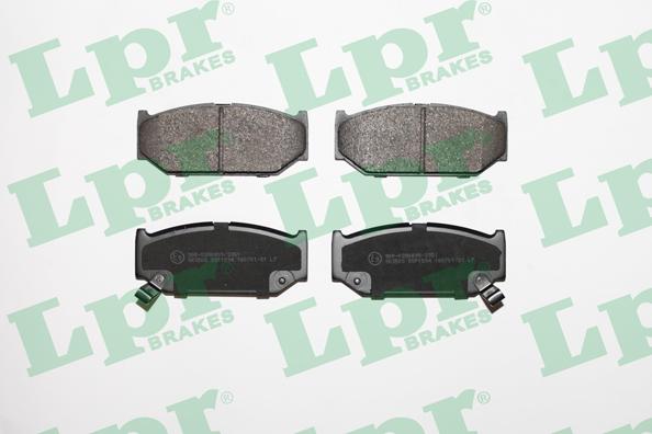 LPR 05P1594 - Brake Pad Set, disc brake autospares.lv