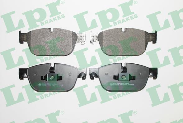 LPR 05P1561 - Brake Pad Set, disc brake autospares.lv