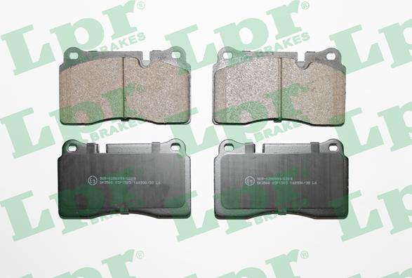 LPR 05P1505 - Brake Pad Set, disc brake autospares.lv