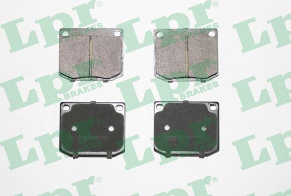 LPR 05P150 - Brake Pad Set, disc brake autospares.lv