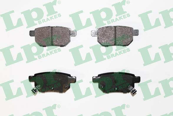 LPR 05P1530 - Brake Pad Set, disc brake autospares.lv