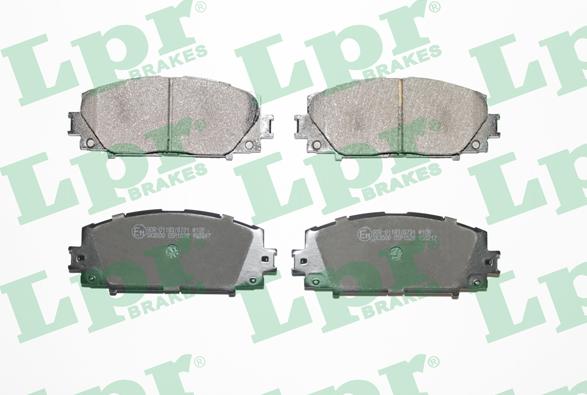 LPR 05P1529 - Brake Pad Set, disc brake autospares.lv