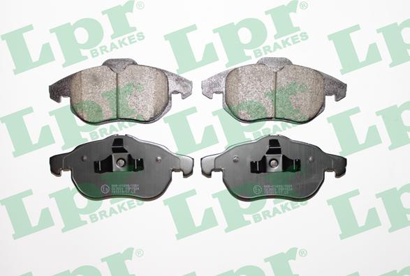 LPR 05P1524 - Brake Pad Set, disc brake autospares.lv