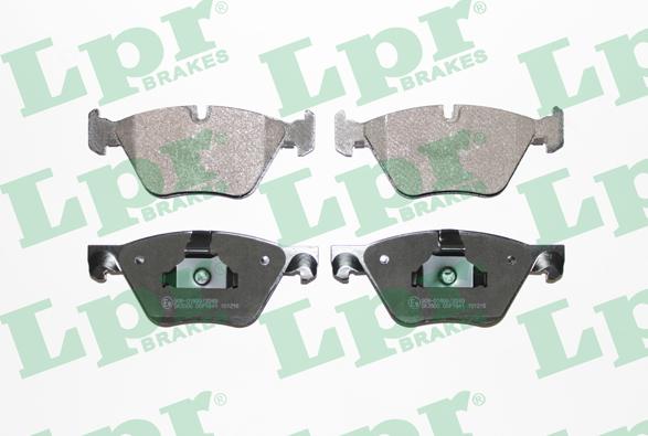 LPR 05P1641 - Brake Pad Set, disc brake autospares.lv