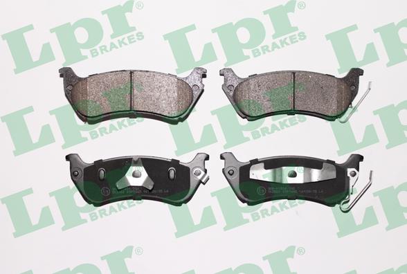 LPR 05P1065 - Brake Pad Set, disc brake autospares.lv