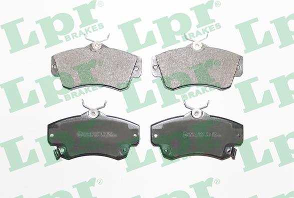 LPR 05P1061 - Brake Pad Set, disc brake autospares.lv