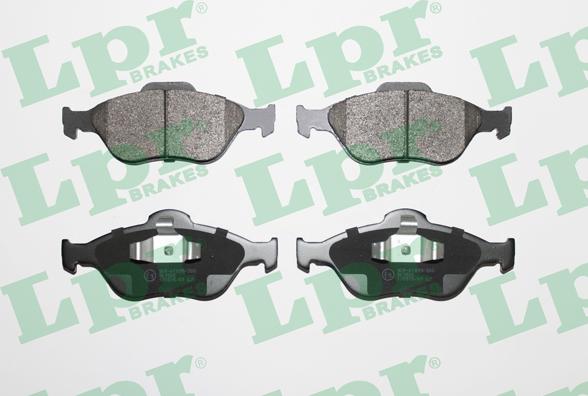 LPR 05P1088 - Brake Pad Set, disc brake autospares.lv