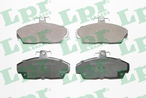 LPR 05P1034 - Brake Pad Set, disc brake autospares.lv