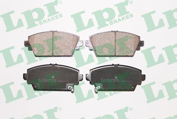 LPR 05P1036 - Brake Pad Set, disc brake autospares.lv
