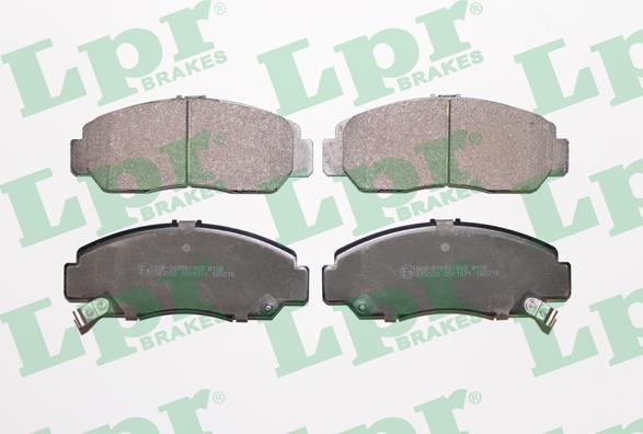 LPR 05P1071 - Brake Pad Set, disc brake autospares.lv