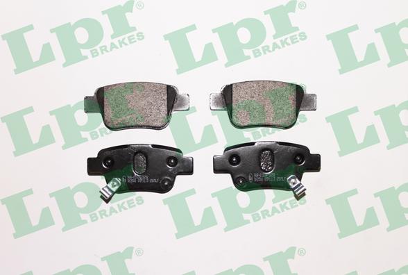 LPR 05P1113 - Brake Pad Set, disc brake autospares.lv
