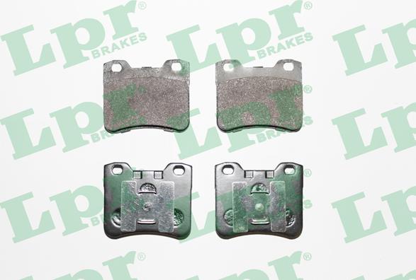 LPR 05P1130 - Brake Pad Set, disc brake autospares.lv