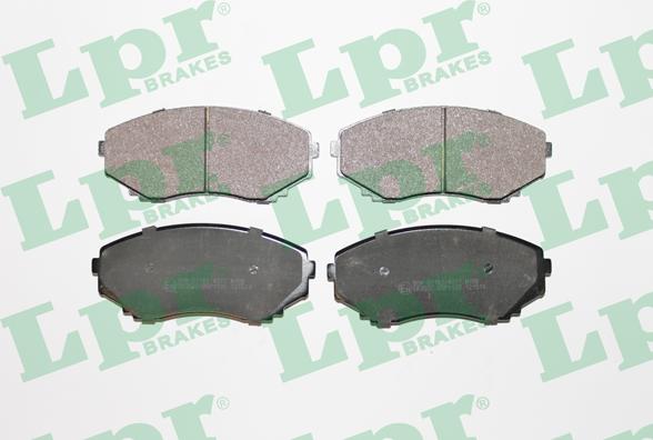 LPR 05P1132 - Brake Pad Set, disc brake autospares.lv