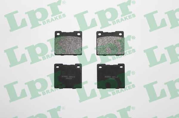 LPR 05P113 - Brake Pad Set, disc brake autospares.lv