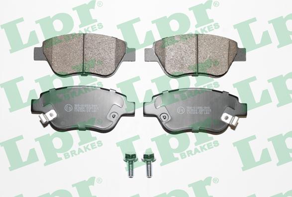 LPR 05P1815 - Brake Pad Set, disc brake autospares.lv