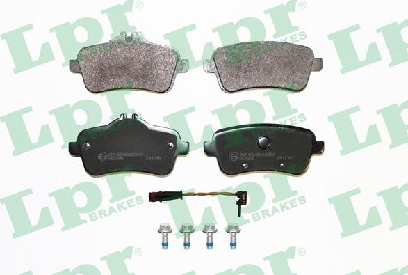 LPR 05P1817A - Brake Pad Set, disc brake autospares.lv