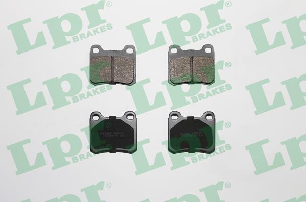 LPR 05P181 - Brake Pad Set, disc brake autospares.lv