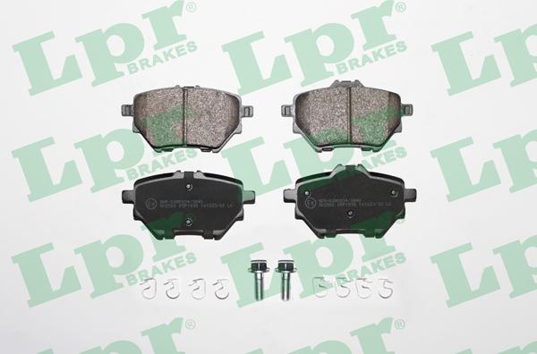 LPR 05P1838 - Brake Pad Set, disc brake autospares.lv