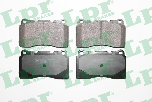 LPR 05P1394 - Brake Pad Set, disc brake autospares.lv