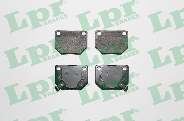 LPR 05P1341 - Brake Pad Set, disc brake autospares.lv