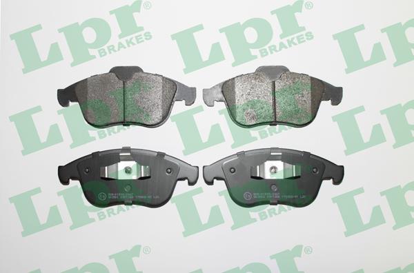 LPR 05P1388 - Brake Pad Set, disc brake autospares.lv