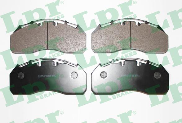 LPR 05P1325 - Brake Pad Set, disc brake autospares.lv