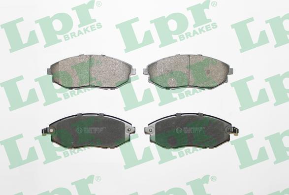 LPR 05P1321 - Brake Pad Set, disc brake autospares.lv