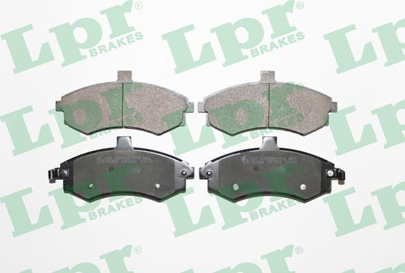 LPR 05P1374 - Brake Pad Set, disc brake autospares.lv