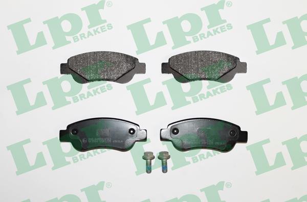 LPR 05P1235 - Brake Pad Set, disc brake autospares.lv