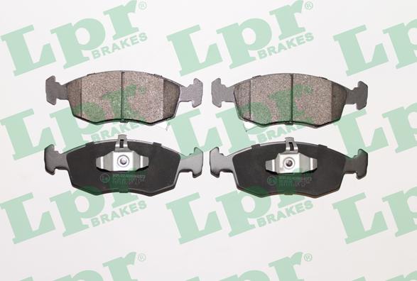 LPR 05P1766 - Brake Pad Set, disc brake autospares.lv