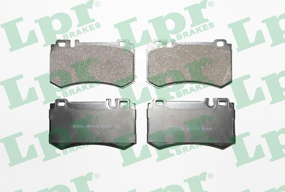 LPR 05P1719 - Brake Pad Set, disc brake autospares.lv