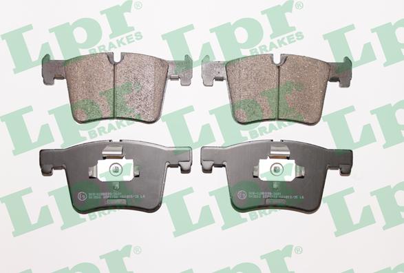 LPR 05P1732 - Brake Pad Set, disc brake autospares.lv