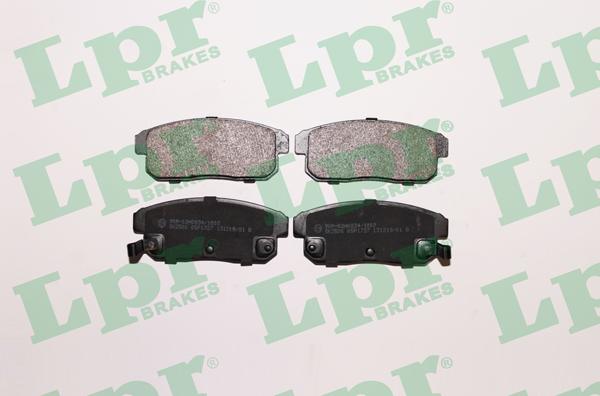 LPR 05P1727 - Brake Pad Set, disc brake autospares.lv