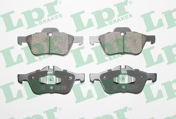LPR 05P851 - Brake Pad Set, disc brake autospares.lv