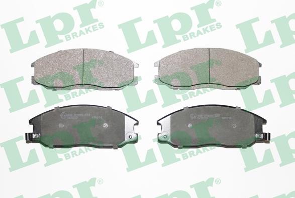 LPR 05P860 - Brake Pad Set, disc brake autospares.lv