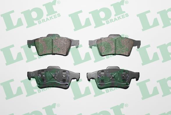 LPR 05P815 - Brake Pad Set, disc brake autospares.lv