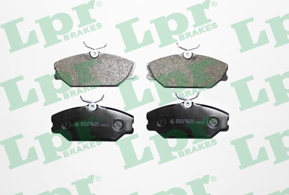 LPR 05P816 - Brake Pad Set, disc brake autospares.lv