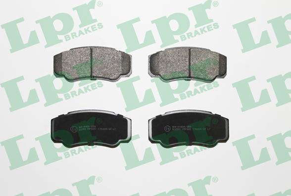 LPR 05P885 - Brake Pad Set, disc brake autospares.lv