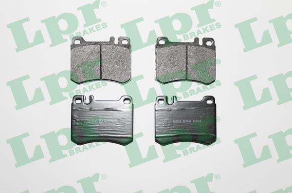 LPR 05P361 - Brake Pad Set, disc brake autospares.lv