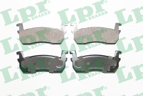 LPR 05P313 - Brake Pad Set, disc brake autospares.lv