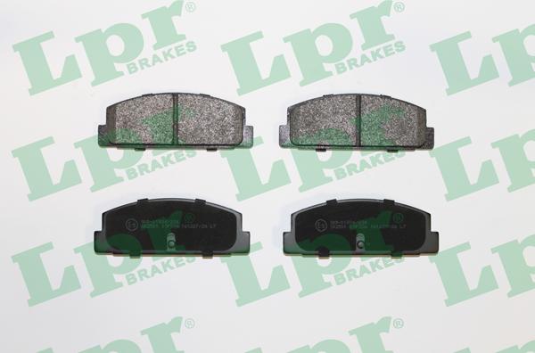 LPR 05P336 - Brake Pad Set, disc brake autospares.lv