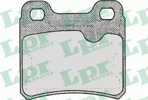 Remsa 28210 - Brake Pad Set, disc brake autospares.lv