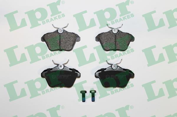 LPR 05P298 - Brake Pad Set, disc brake autospares.lv