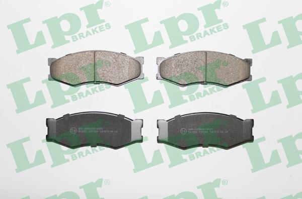 LPR 05P264 - Brake Pad Set, disc brake autospares.lv