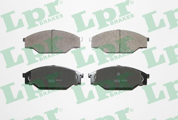 LPR 05P266 - Brake Pad Set, disc brake autospares.lv