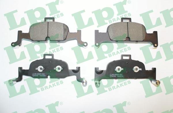 LPR 05P2041 - Brake Pad Set, disc brake autospares.lv