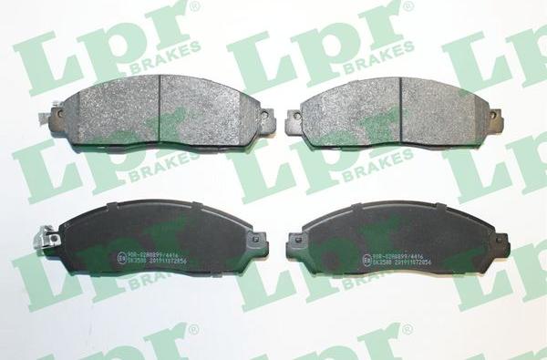 LPR 05P2056 - Brake Pad Set, disc brake autospares.lv