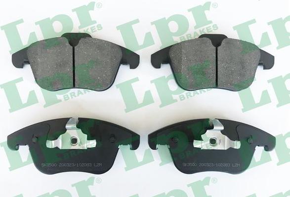 LPR 05P2083 - Brake Pad Set, disc brake autospares.lv